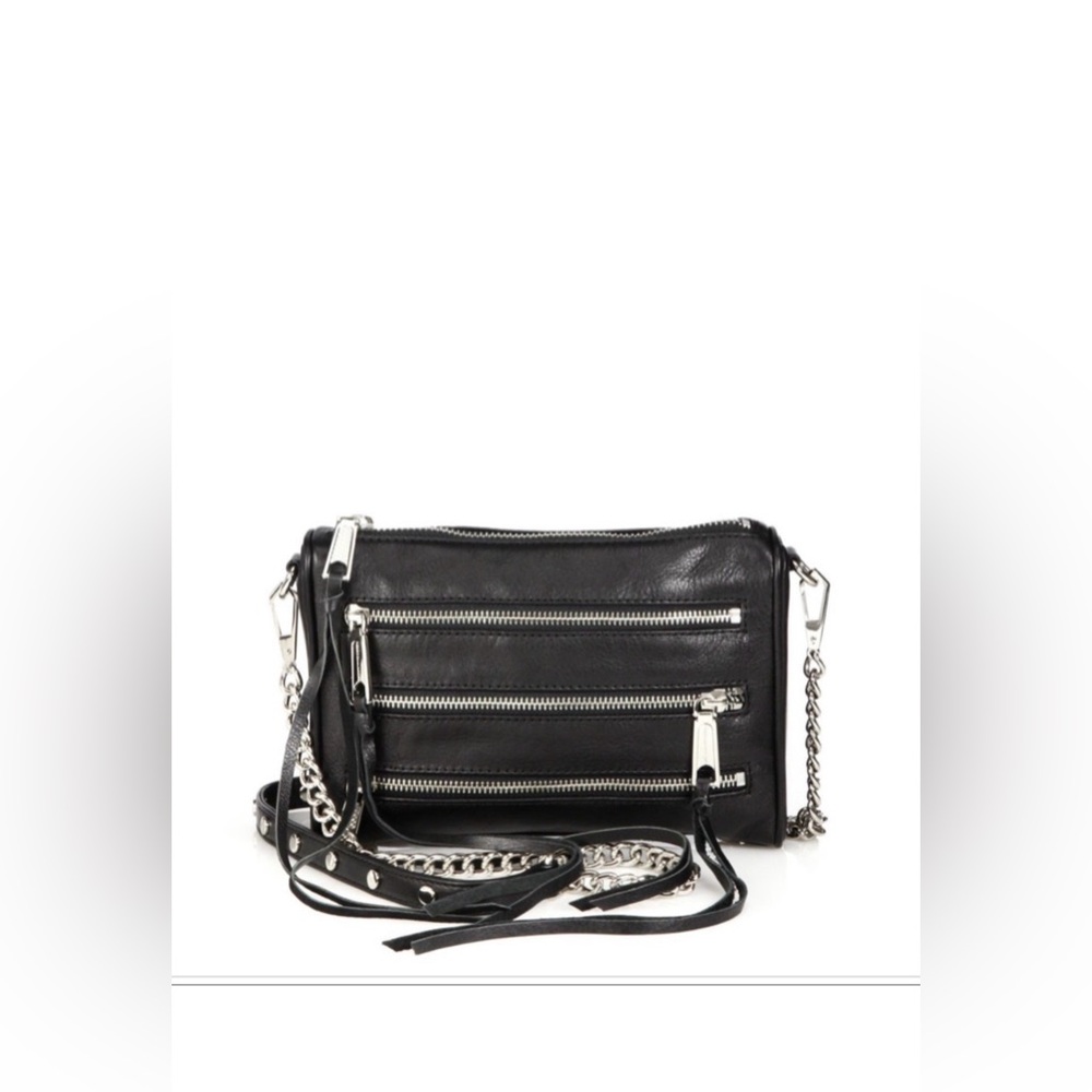 Rebecca Minkoff crossbody mini 5 zip bag